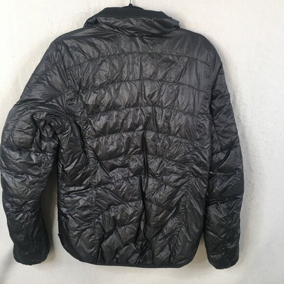 Bergans of Norway Puffer Jacket Womens Medium Black Down Light Coat Packable - Picture 2 of 16